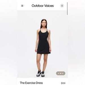 Outdoor voices athletic dress - size S